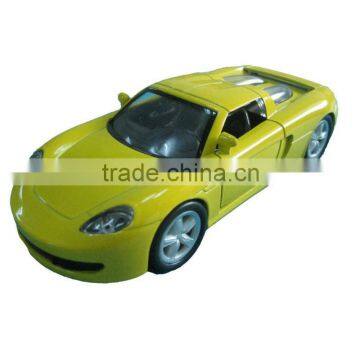 High quality pull back die cast car with IC strips light and music,1:32 die cast car toy