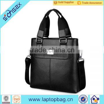 Leather Satchel Shoulder Messenger Bag Business Office Briefcase Bag photo-2