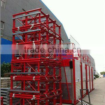 SC150 single cage building hoist