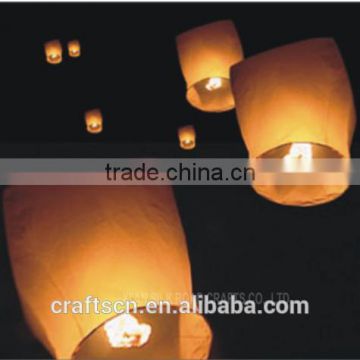 Custom shape flying lantern paper balloon with logo printed