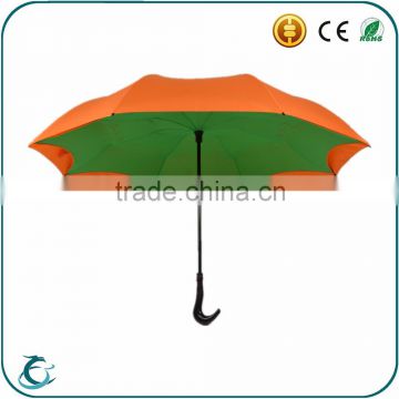 Creative new design magic handle auto close inverted reverse umbrella