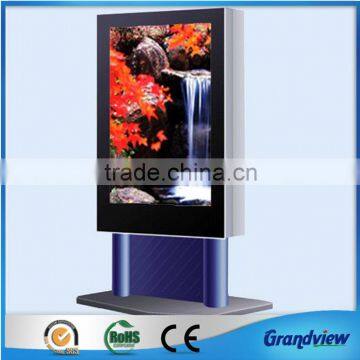 free standing LED advertising sign box