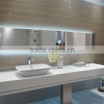 backlit mirror with touch switch mp3 blue tooth touch switch