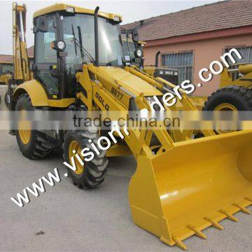 China SDLG B877 Backhoe Loader with VOLVO technology