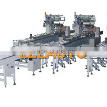 full automatic biscuit bread packing machine line