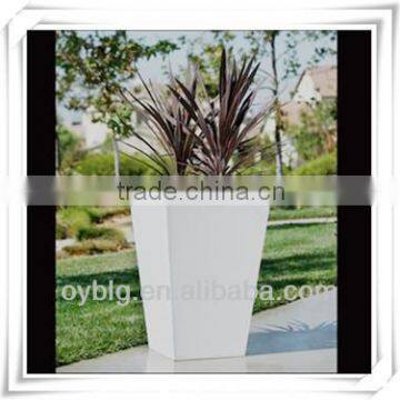 modern fiberglass flower planter upside down flower pot