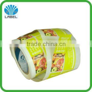 Manufacturer customized waterproof Self-adhesive label sticker