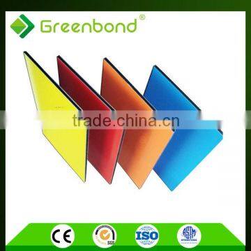 Greenbond PVDF/PE fireproof aluminum trailer side panel