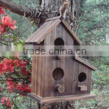 wooden bird house(FSC Certificate)