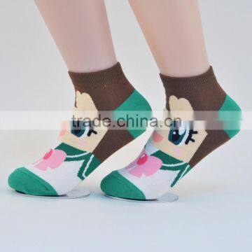 custom children jaquard cotton cartoon cute boy tube socks