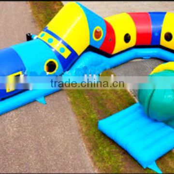 new design inflatable obstacle course for kids/inflatable tunnel play game