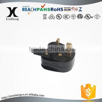 UK standard power cord plug BS approval