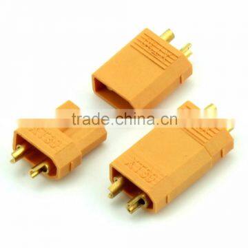 XT30 banana plug and socket,24k gold connector banana plug