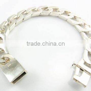 Heavy 925 Sterling Silver Mans Jewelry Factory Direct Sale B202