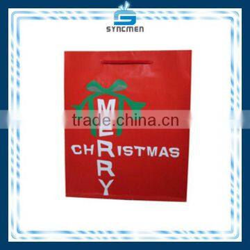 2014 Christmas Paper Bag Manufacturing