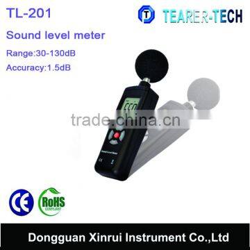 handheld class 1 decibel meter / noise meter 'TL-201' with battery factory lowest price