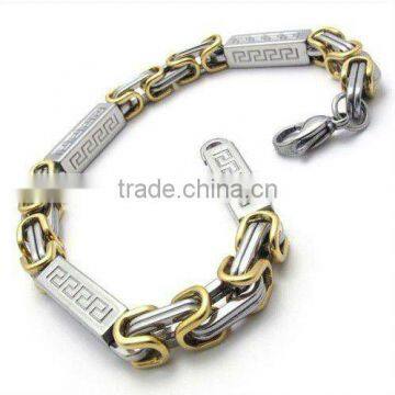 Wholesale 2012 Fashion Gold Cool Unique Mens Bracelets