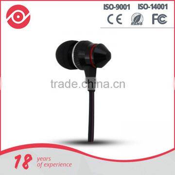 2016 Hotsales Crystal Clear Highs Best Earphone Manufacturer