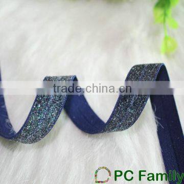 New arrival elastic glitter ribbon
