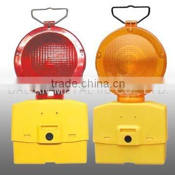 Yellow/red flashing protection roadway safety lamp