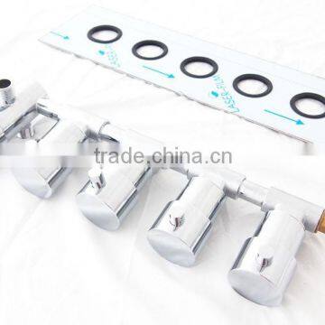 Bathroom use 4-Function thermostatic mixing valve for shower head