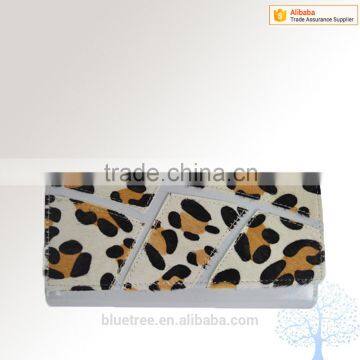 Fahsion Fur Leather Wallet in Animal Pattern photo-2