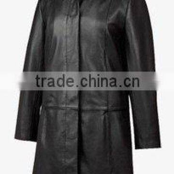 DL-1701 Leather Coat