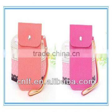 Leather, PU Mobile Phone Bean Wrist Bags, Pouch for Girls