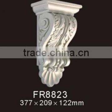 FR8823 PU Exotic Corbels / Building Decoration / White European PU Exotic Corbels