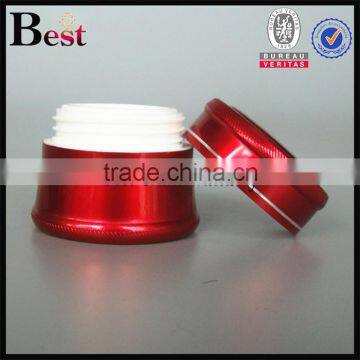 35g Skin Care Red Aluminum Cosmetic Containers With pp Inner photo-2