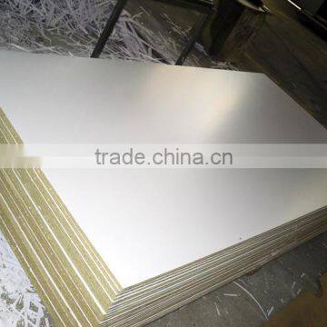 2016 good quality hot sale white melamine laminated particle board