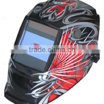 big view 4 sensors welder auto darkening welding helmet decals