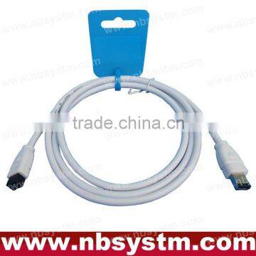 6 FT 9 to 6 PIN IEEE1394B 6' FIREWIRE 800 400 CABLE