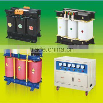 SG three phase dry type electric transformer 220V to 12v