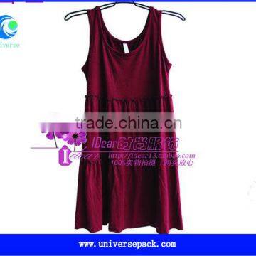 High-level viscose fabric lady fashion tank top