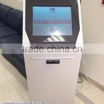 19 Inch Automatic Self-service Queue System Ticket Dispenser