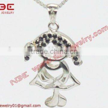 Factory offer fashion 925 silver charms