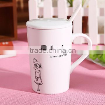 china porcelain coffee mugs with lid