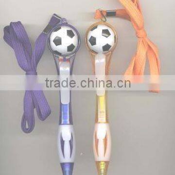 plastic promotional pens(football shape)