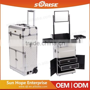 New Arrived China Fashion aluminum tool trolley case