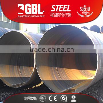 Carbon spiral 1400mm welded steel pipe