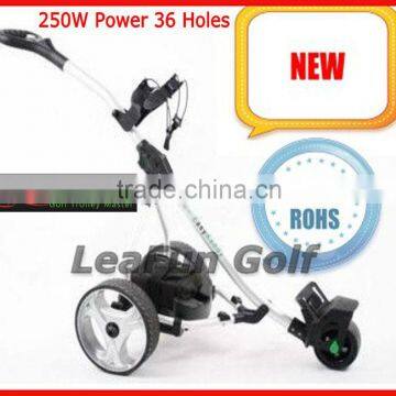 LCD Digital Handle Quality Light Weight Fold Electric Golf Trolleys