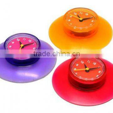 Display promotional suction clock bathroon waterproof clock