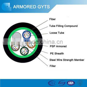 Overhead/ Pipeline/ Direct buried Fiber Optic Cable GYTS/ GYTA