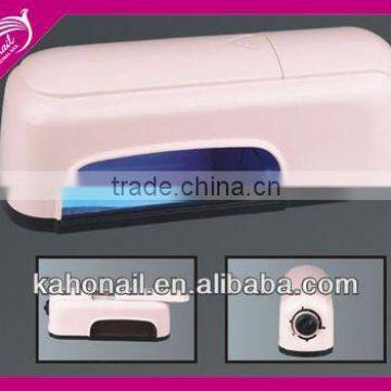 2014 yiwu kahonail factory best selling electrical 9w uv lamp nail art uv light FMD-906-2