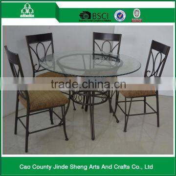 home furniture metal dining room furniture metal dining set metal table and chairs