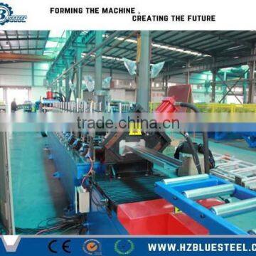 Automatic Steel Door Frame Making Machine For Construction Use, Metal Steel Frame Making Machine