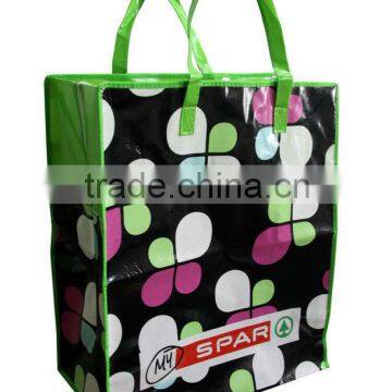 Foldable pp Woven Zipper Bags Full Color Printing(2W-2063)