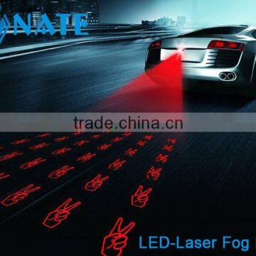 Car Led Bulb Light Laser Rear Fog Light Collision Avoidance System Keeps Safe On Foggy Raining Day