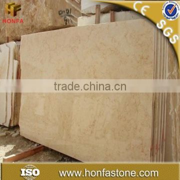 Polished beige white yellow green egypt marble with big slab